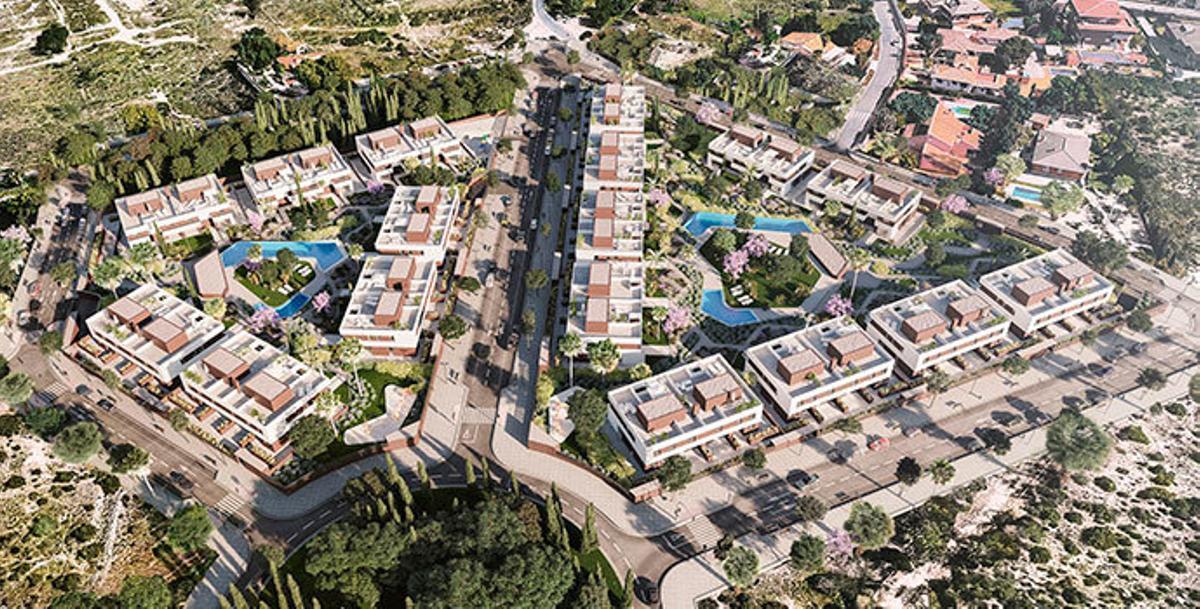A la venta 68 chalets con la máxima exclusividad en la nueva zona de Vistahermosa Norte