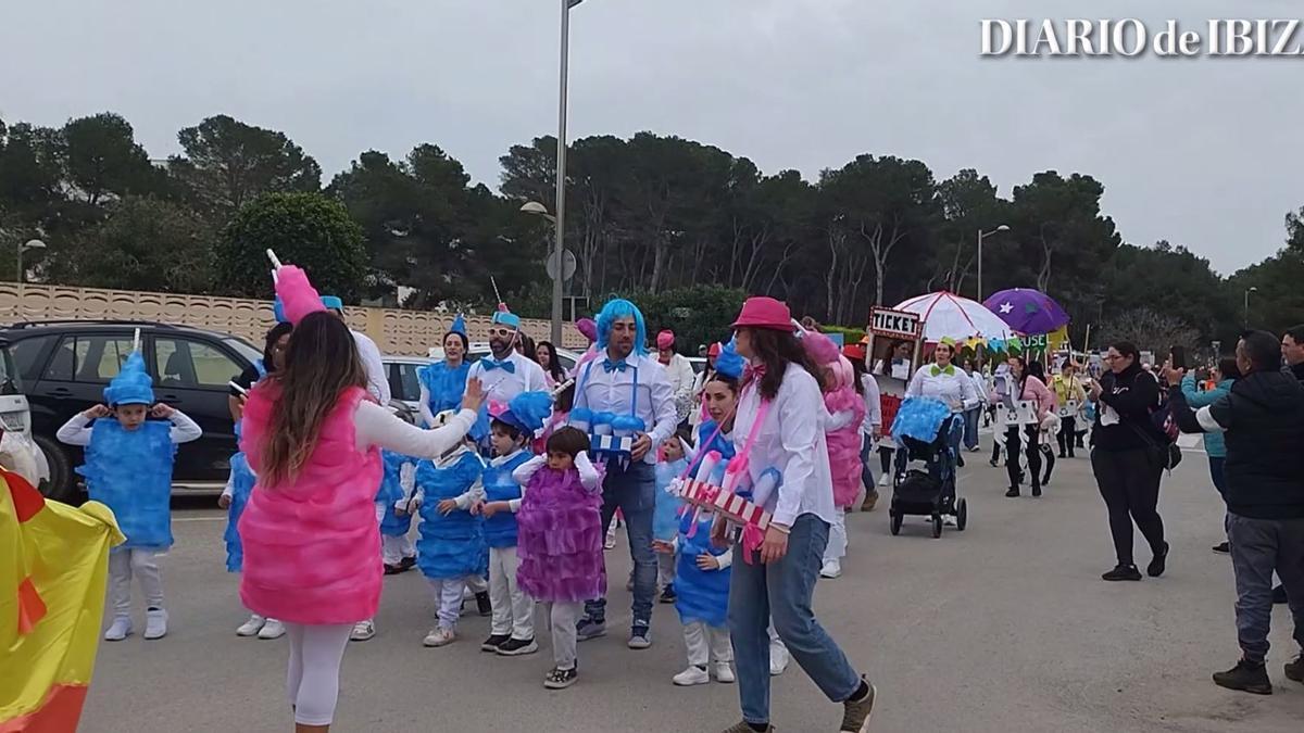 Vídeo: Así ha sido la rúa de Carnaval en Santa Eulària