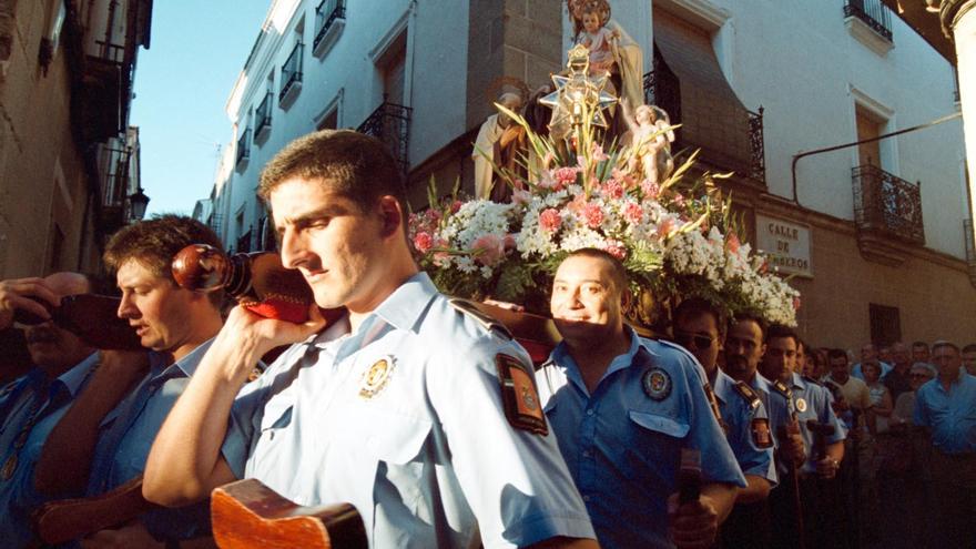 Así será la procesión de la Virgen del Carmen en Cáceres