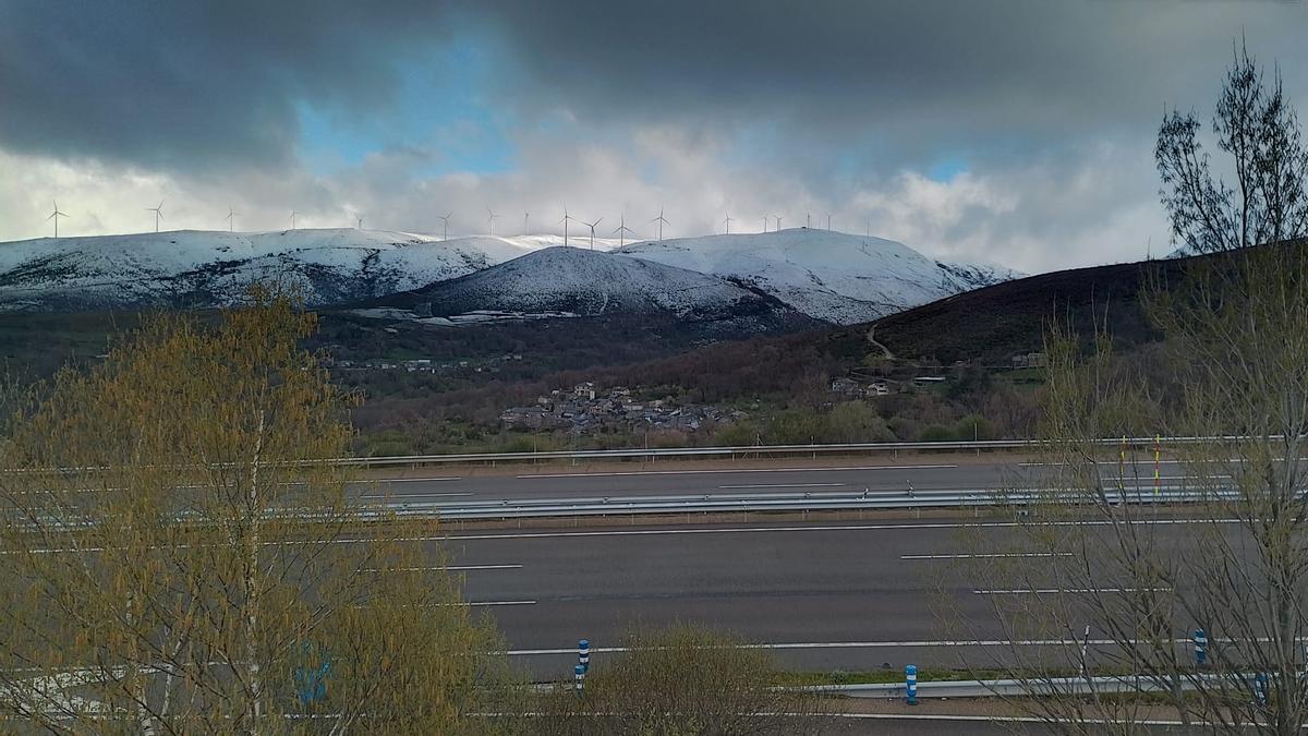 Nieve en Sanabria.