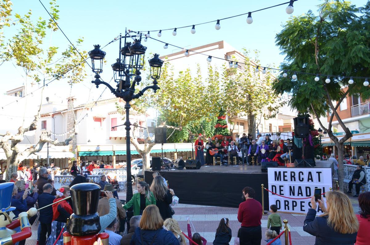 El Mercat de Nadal, todo un éxito en estas navidades.
