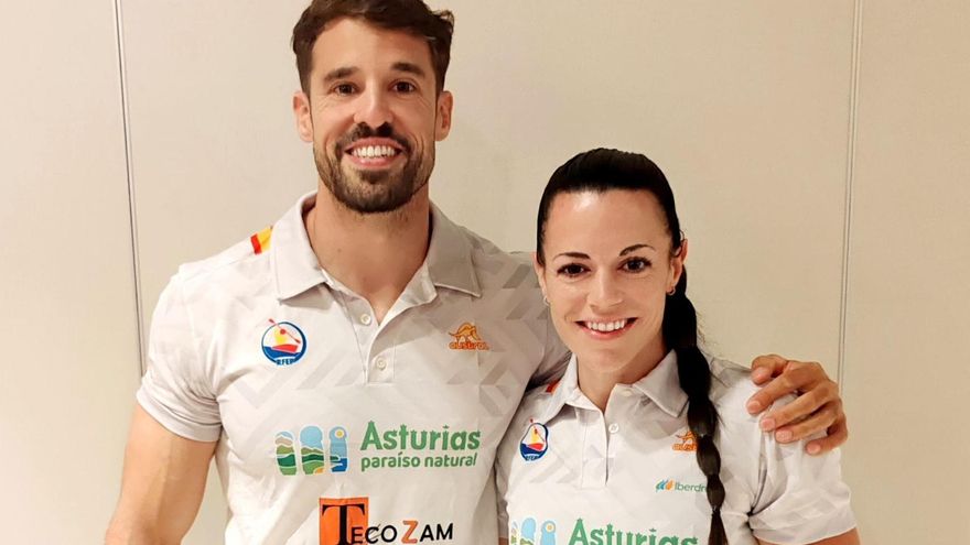 Carlos Garrote y Laura Pedruelo compiten en la Copa Mundial