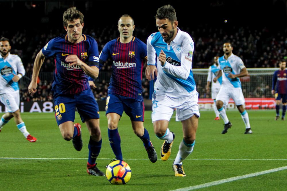 El Dépor sale goleado del Camp Nou