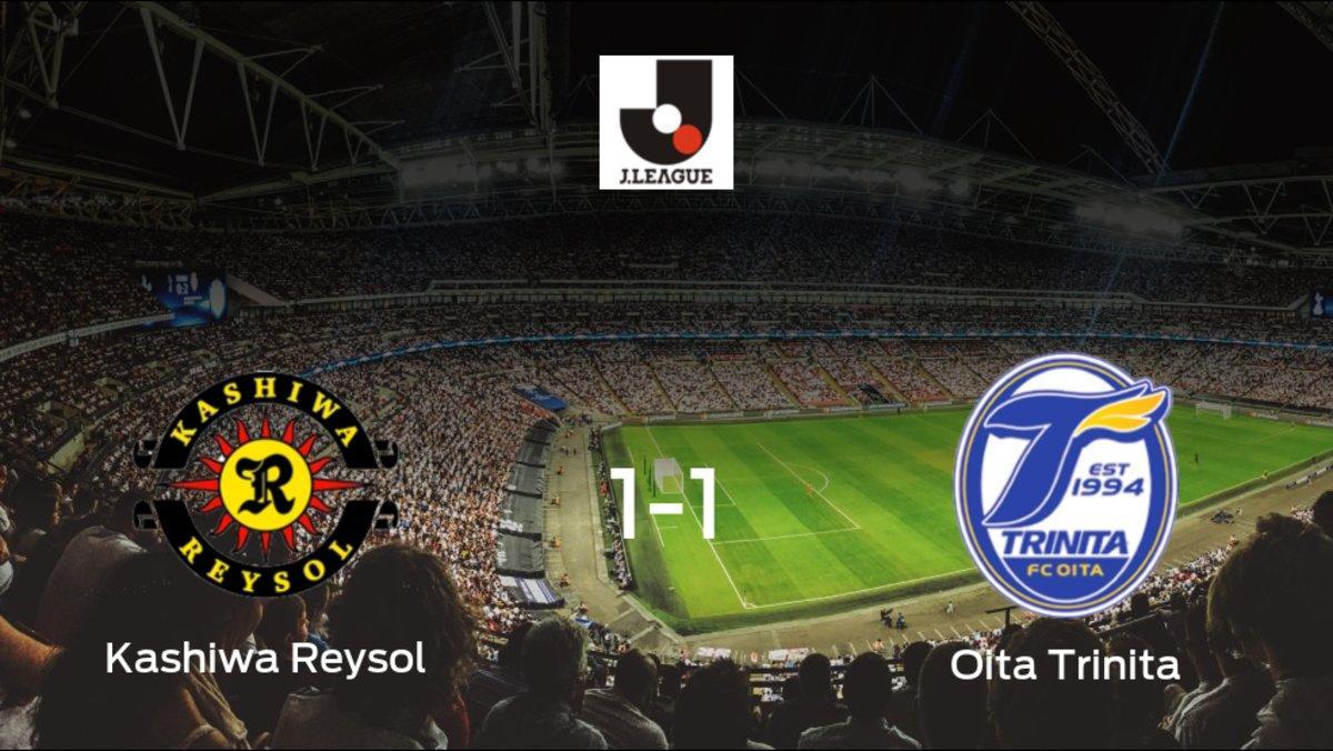 El Kashiwa Reysol y el Oita Trinita finalizan su encuentro liguero con un empate (1-1)