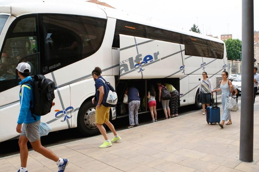 Decenas de viajeros del Alvia a Galicia