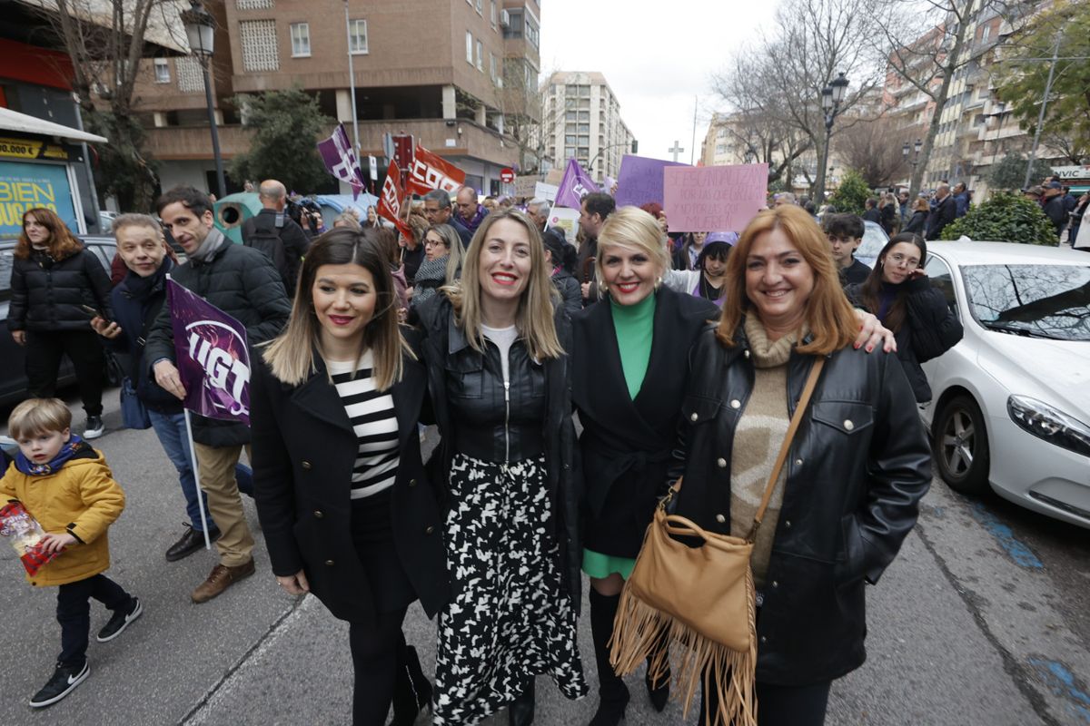 Así se ha desarrollado el 8M en Extremadura