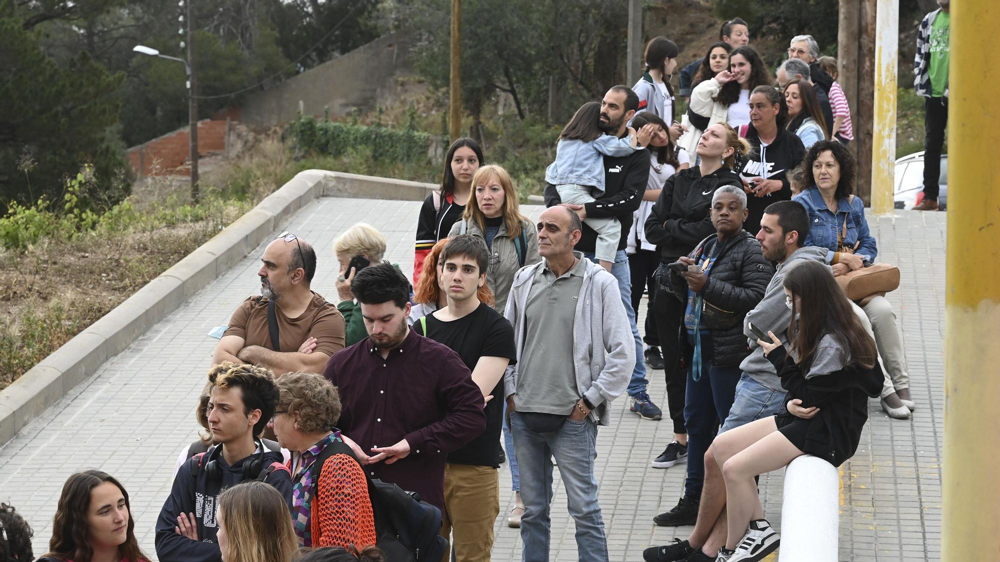 Casting en el barrio de Torre Baró para una película sobre el secuestro de un autobús en los años 70 para reclamar mejoras en el transporte público del barrio