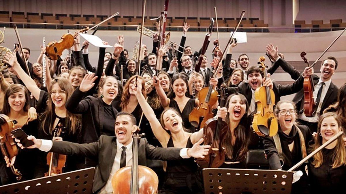 Imagen de archivo de la La Joven Orquesta de Canarias (Jocan).