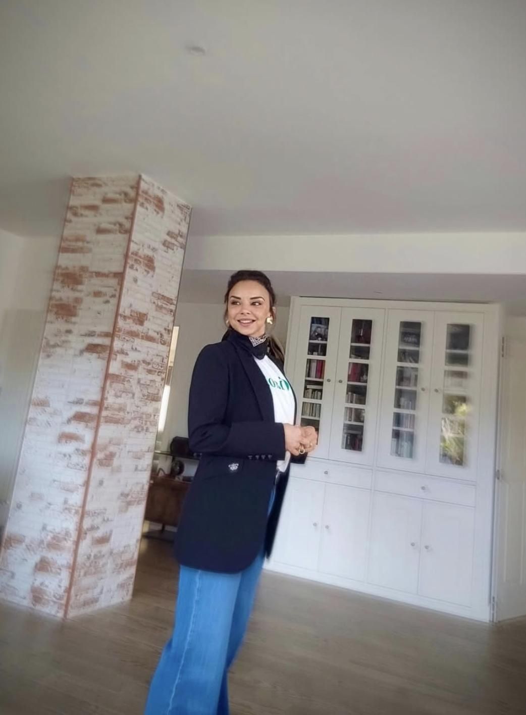 El espacioso comedor de Chenoa