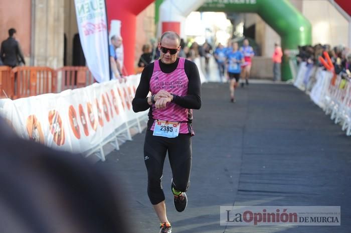 Maratón de Murcia: llegadas (I)