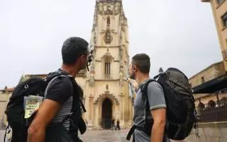 Oviedo, un referente jacobeo: El Camino Primitivo se globaliza y ya atrae a más chinos que franceses