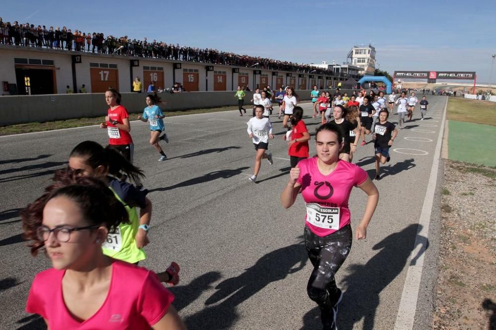 Cross Escolar Cartagena en el Circuito de Velocida