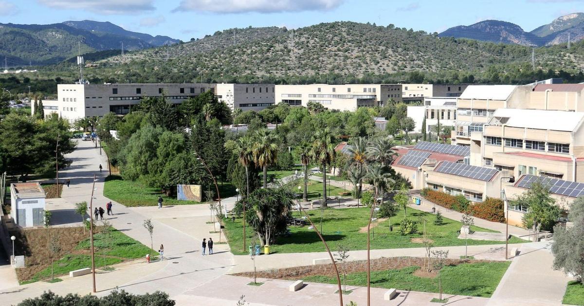 Vista general del campus de la UIB.