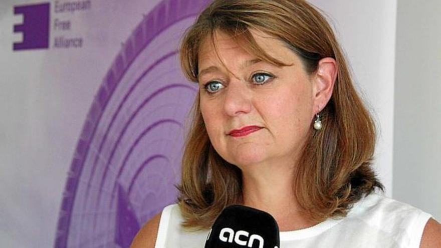 La líder del Plaid Cymru, Leanne Wood