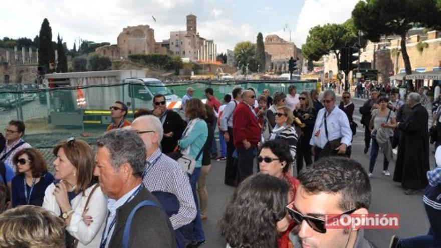 Peregrinación a Roma Cofradía del Santísimo Cristo del Consuelo de Cieza