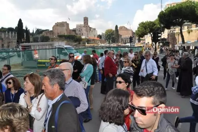 Peregrinación a Roma Cofradía del Santísimo Cristo del Consuelo de Cieza