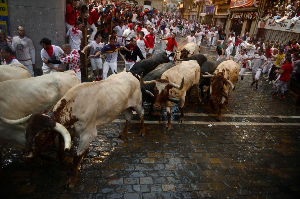 Segon encierro dels Sanfermines