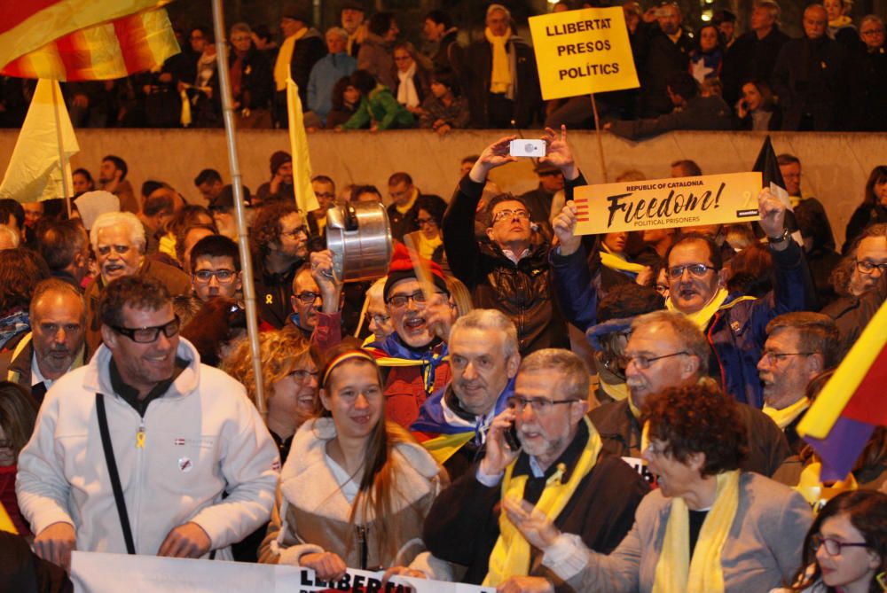 Manifestació a Girona