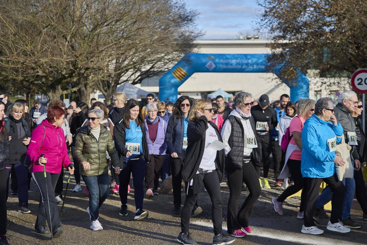 Imatges de la Run4Cancer a Riudellots de la Selva