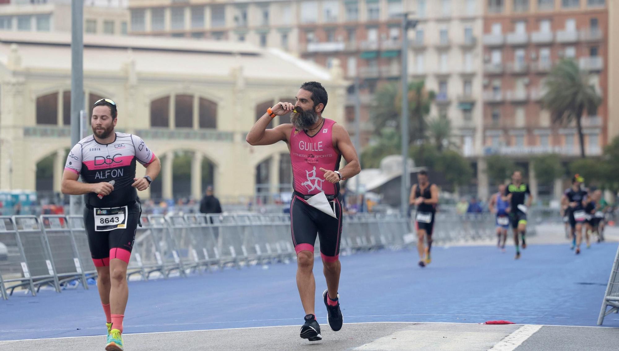 Las imágenes del Triatlon de Valencia en la distancia olímpica
