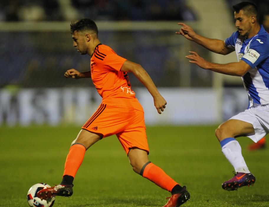 Las mejores imágenes del Leganés - Valencia CF