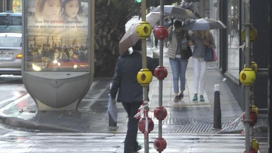 Lluvias en Gran Canaria (21-2-2017)