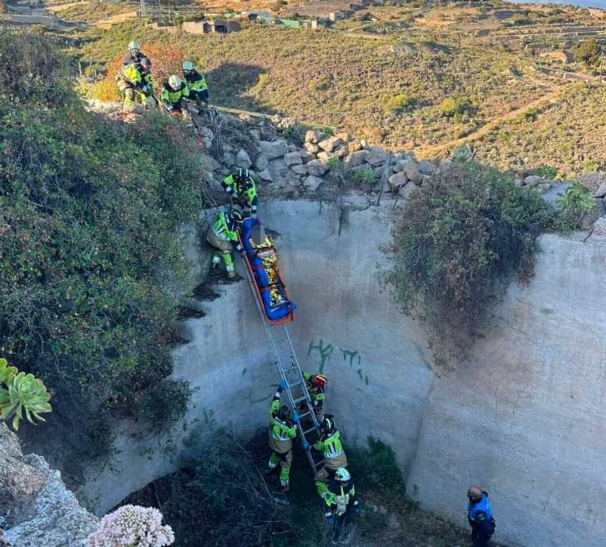 Rescate en Güímar