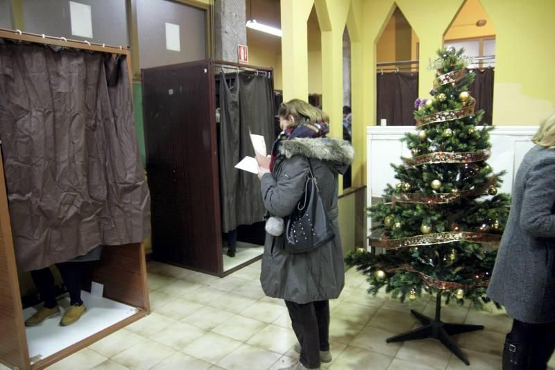 Jornada electoral en Zaragoza