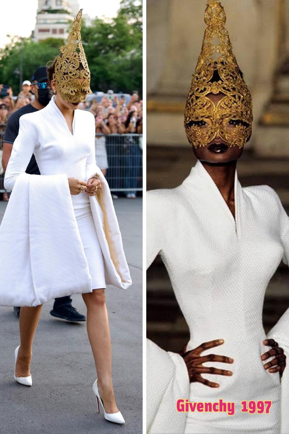 Zendaya en 2026 con un look de archivo de Givenchy