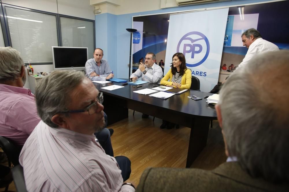 Junta local del PP en Avilés