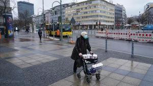 zentauroepp52973463 berlin  germany   march 30  an elderly woman wearing a prote200330201024