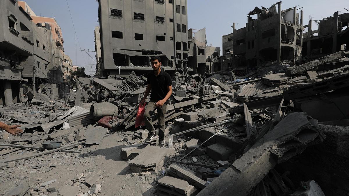 La peor noche de bombardeos aéreos en Gaza