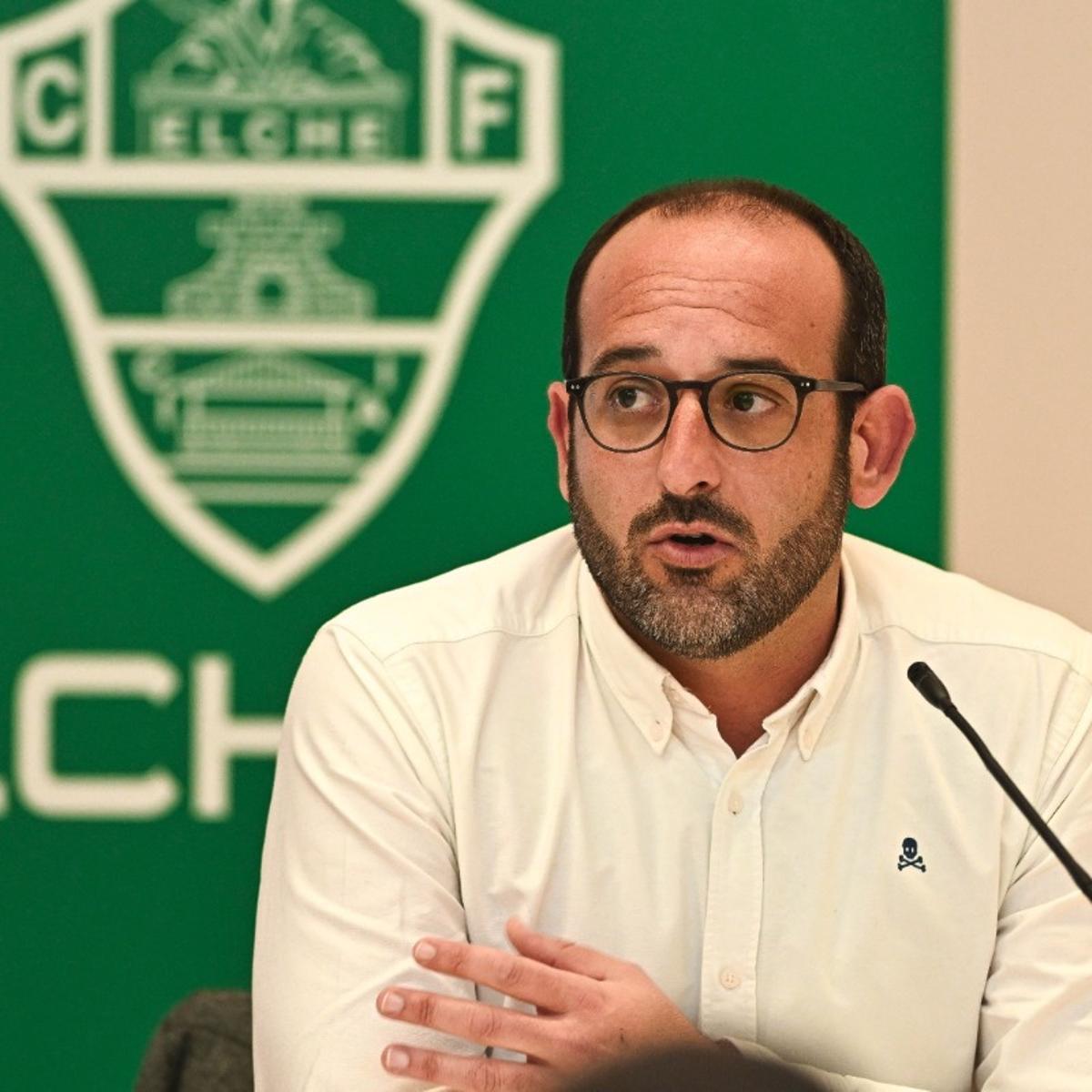 Mario Payá, during a press conference