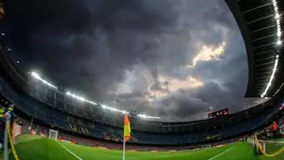 El temporal amenaza al Barça: alerta por lluvias torrenciales