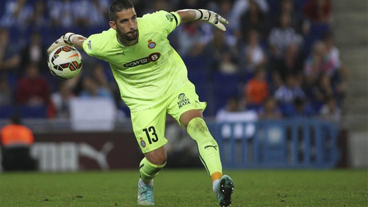 Kiko Casilla, portero del Espanyol