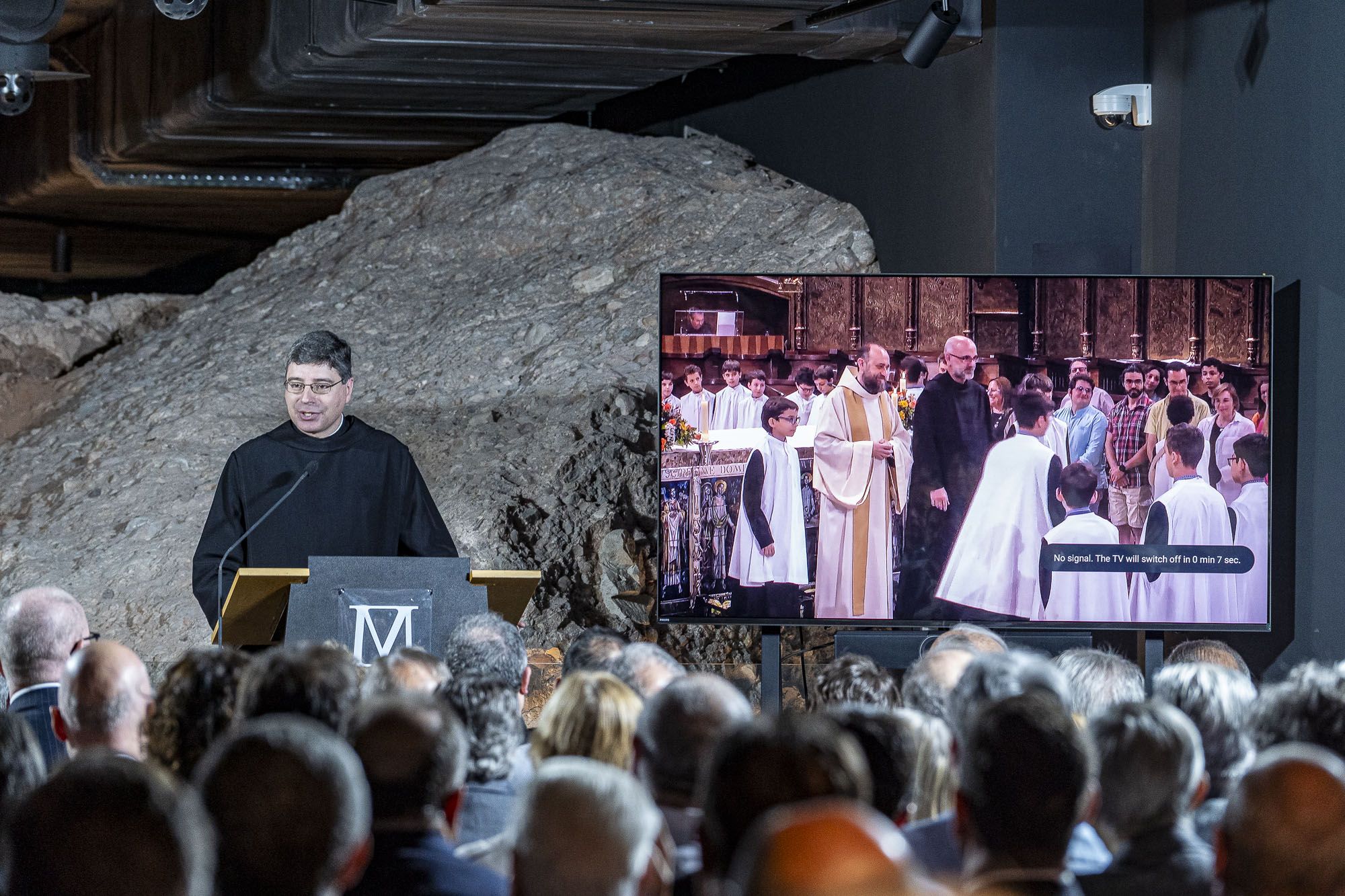 La presentació del mil·lenari de Montserrat, en imatges