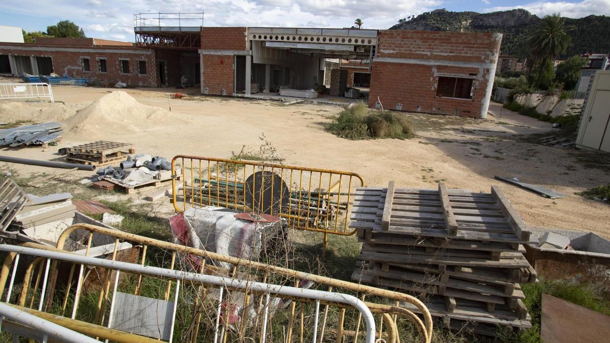 Parcela donde se levanta el nuevo colegio de educación especial, Pla de la Mezquita.