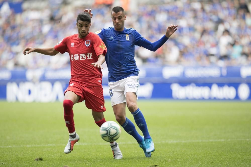 El partido del Oviedo ante el Numancia, en imágenes.