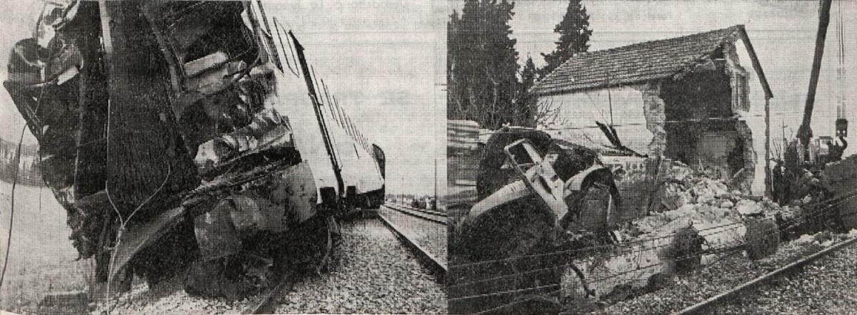 Les fotos de l'accident ferroviari ocorregut a Figueres el 1974