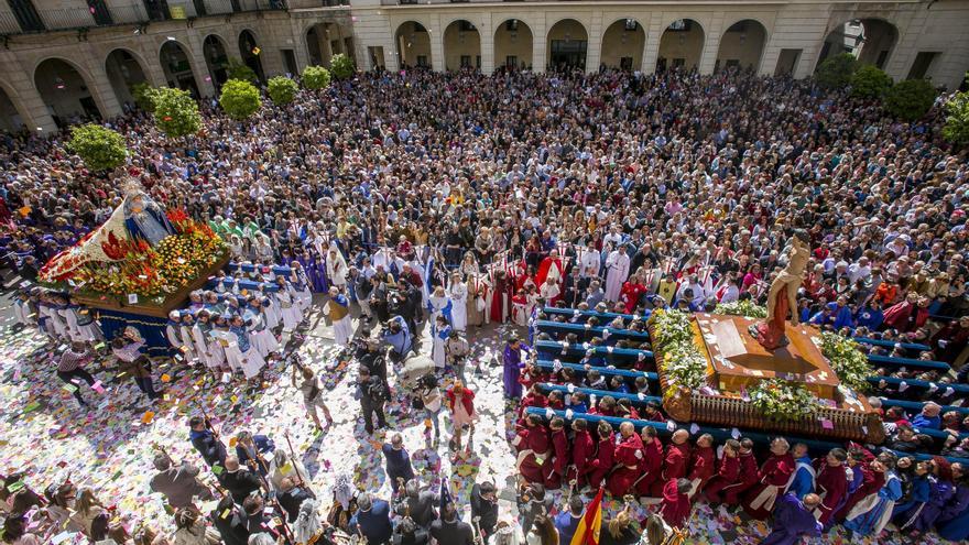 Unión en el Domingo de Resurrección en Alicante