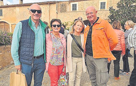 Antonio Ortiz, María José Guerrero, Pilar Gaya y Miquel Rullán.