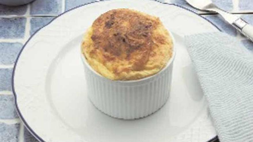 Soufflé de bacalao.