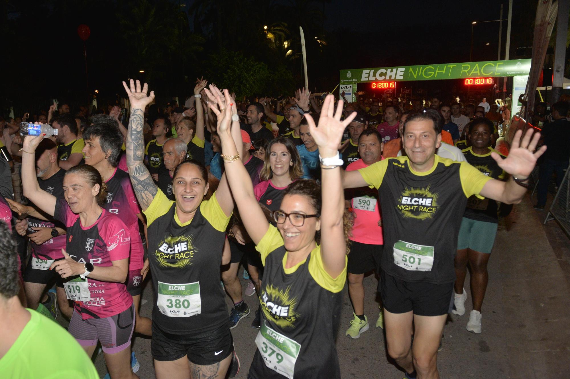 1ª edición de la Carrera nocturna  Elche Night Race