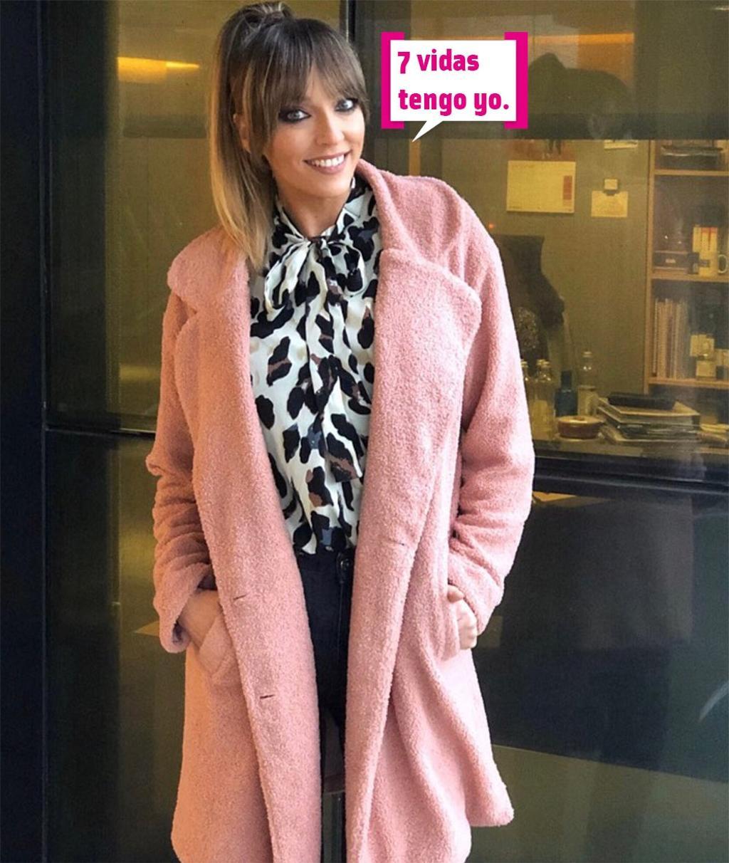 Anna Simón, bocadillo: "7 vidas tengo yo"