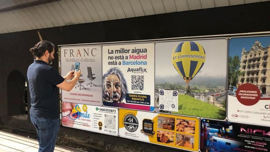 La Seu es promociona al metro de Barcelona amb un cartell enigmàtic