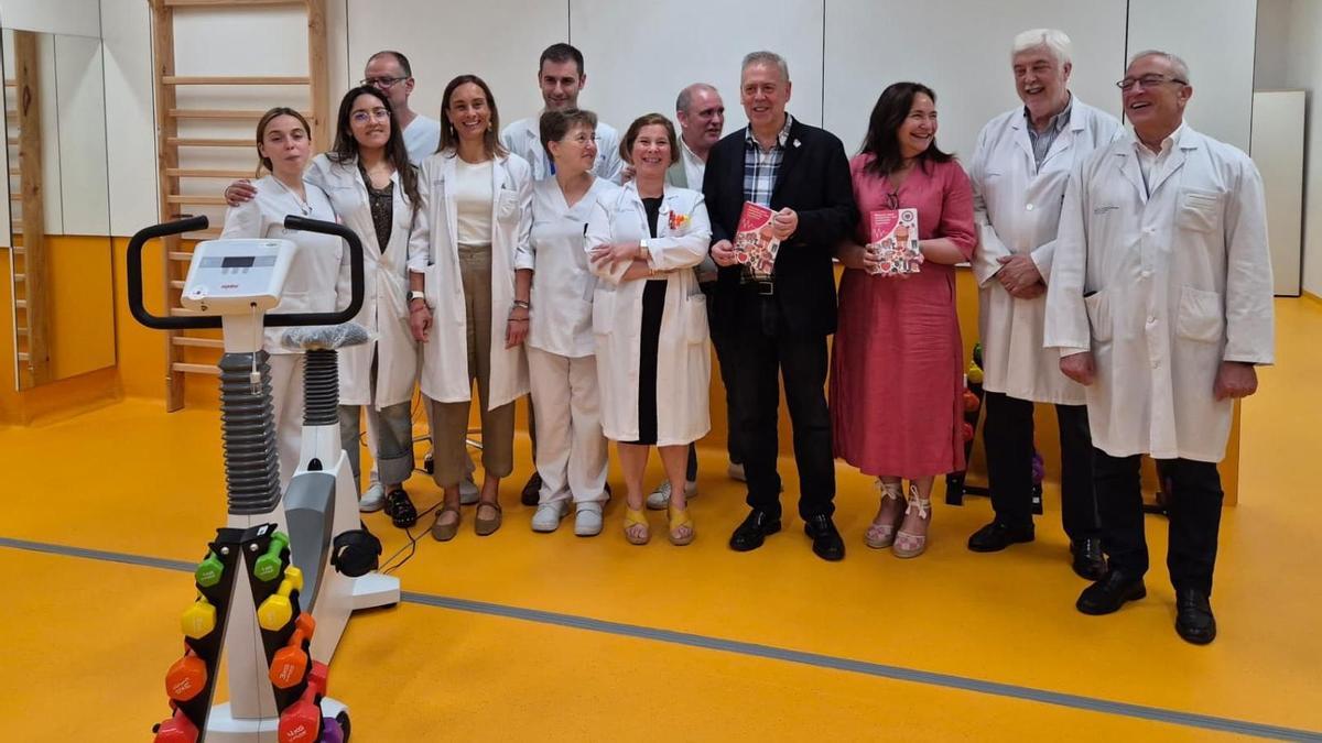 Rehabilitación cardíaca amplía su capacidad en el Cunqueiro y se expande al Olimpia Valencia