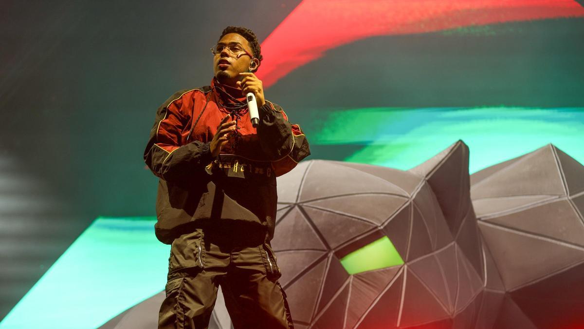 Concierto de Myke Towers, en el Coliseum de A Coruña.