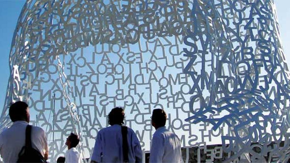 Nomade’, Jaume Plensa, 2007.