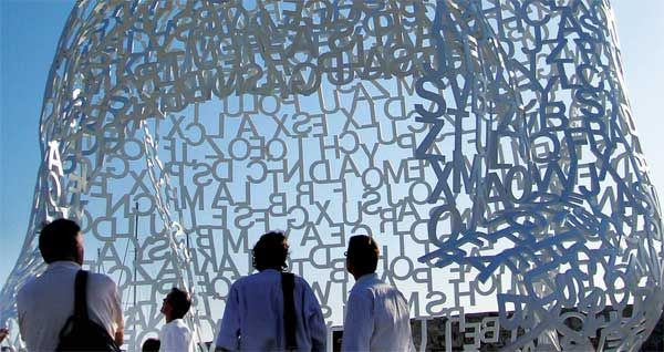 Nomade’, Jaume Plensa, 2007.
