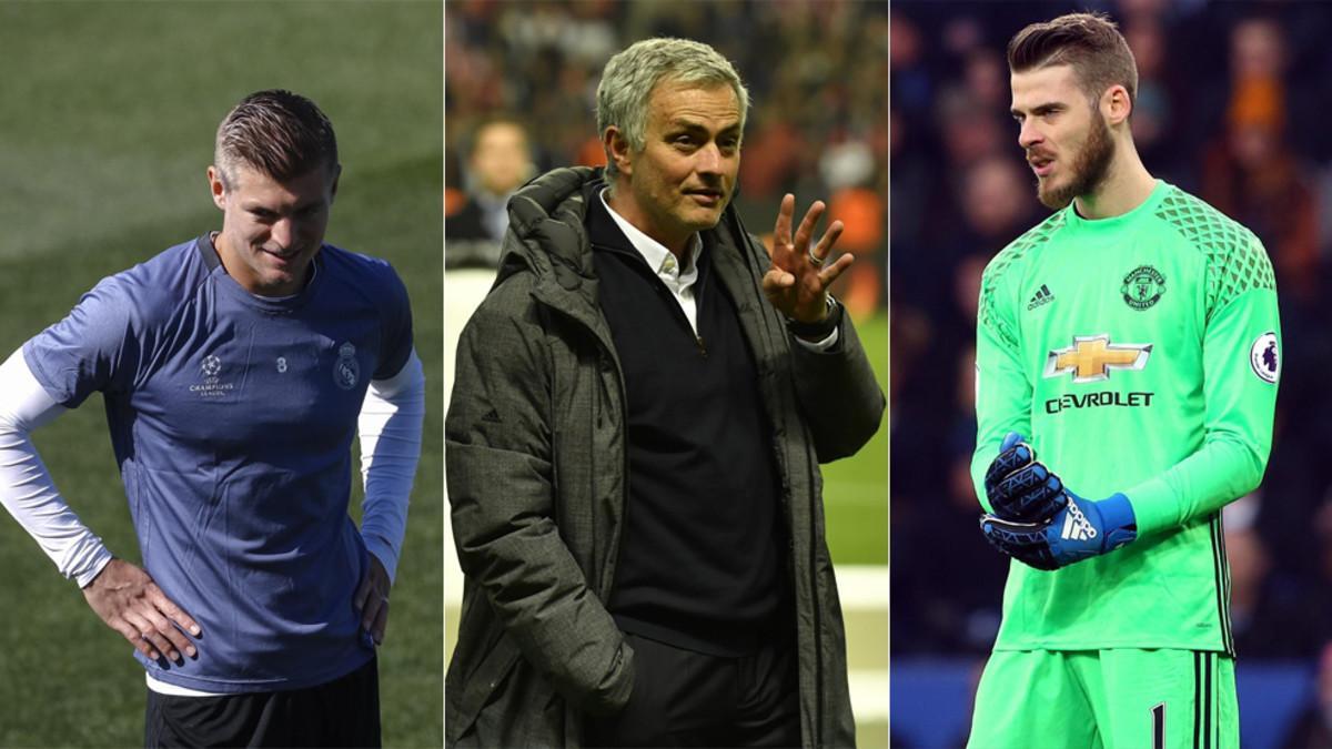 Los nombres de Toni Kroos, José Mourinho y David de Gea alimentan un nuevo culebrón del mercado de fichajes